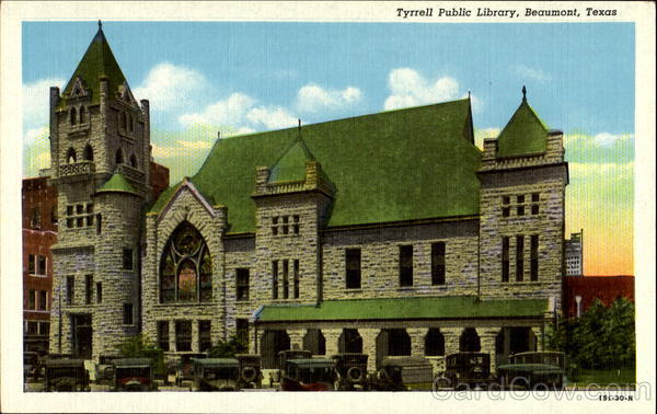 Tyrrell Public Library Beaumont Texas