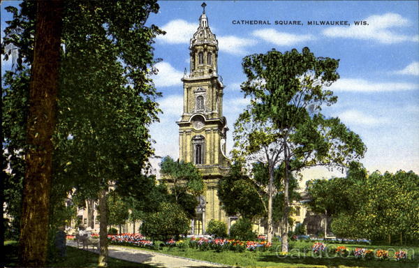 Cathedral Square Milwaukee Wisconsin