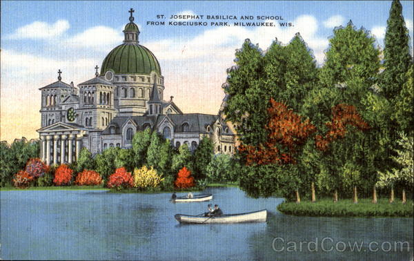 St. Josephat Basilica And School, Kosciuska Park Milwaukee Wisconsin