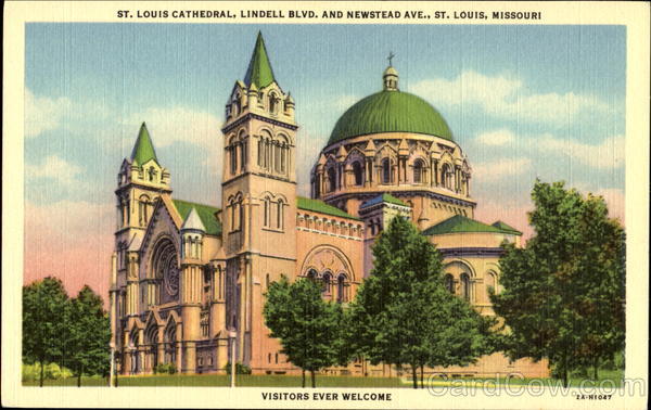 St. Louis Cathedral, Lindell Blvd. and Newstead Ave. Missouri