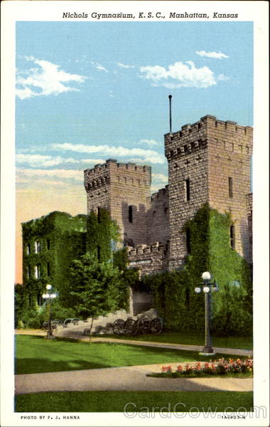 Nichols Gymnasium K. S. C. Manhattan Kansas