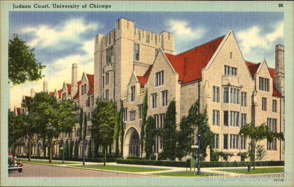 Judson Court, University Of Chicago Illinois