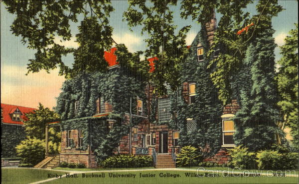 Kirby Hall, Bucknoll University Junior College Wilkes-Barre Pennsylvania