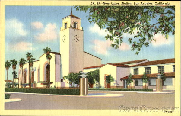 New Union Station Los Angeles California