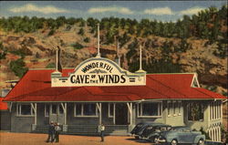 Entrance To The Cave Of The Winds Postcard