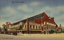 Chicago Arena Postcard