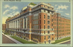 County Hospital Postcard