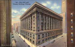 City Hall And County Building Postcard