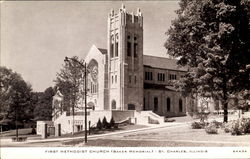 First Methodist Church Postcard