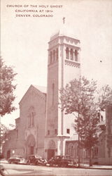 Church Of The Holy Ghost Denver, CO Postcard Postcard