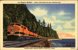 The Empire Builder Postcard