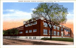 Armory Building, Purdue University Lafayette, IN Postcard Postcard