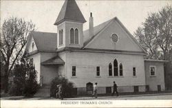 President Truman's Church Postcard