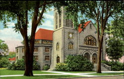 First Methodist Church Postcard