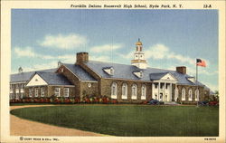 Franklin Delano Roosevelt High School Hyde Park, NY Postcard Postcard