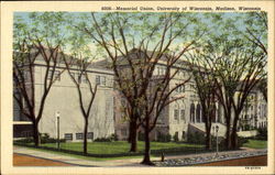 Memorial Union, University Of Wisconsin Madison, WI Postcard Postcard