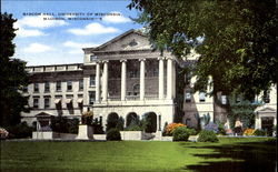 Bascom Hall, University Of Wisconsin Madison, WI Postcard Postcard