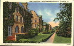 Men's Quadrangle, Northwestern University Evanston, IL Postcard Postcard