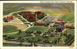 Father Flanagan Boys Home Postcard