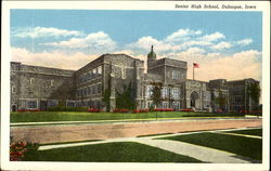 Senior High School Dubuque, IA Postcard Postcard