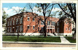 Central School Postcard