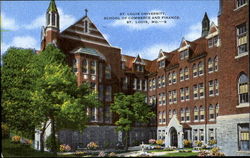 St. Louis University Postcard