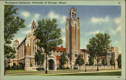 Theological Seminary, University Of Chicago Illinois Postcard Postcard