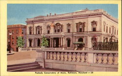 Peabody Conservatory Of Music Postcard