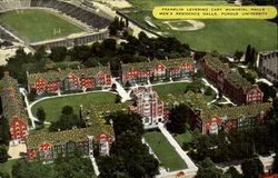 Franklin Levering Cary Memorial Halls, Purdue University Postcard