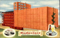 Budweiser Stockhouse St. Louis, MO Postcard Postcard