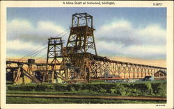 A Mine Shaft At Ironwood A Mine Shaft At Ironwood