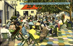 Out Door Bridge Parties Postcard