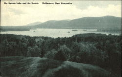 Big Squam Lake And The Broads Postcard