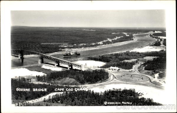 Bourne Bridge, Cape Cod Canal Massachusetts