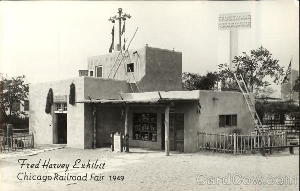 Fred Harvey Exhibit 1949 Chicago Railroad Fair