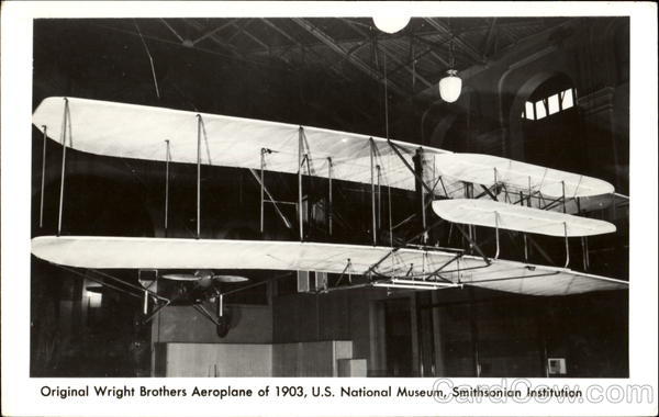 Original Wright Brothers Aeroplane Of 1903, U.S. National Museum