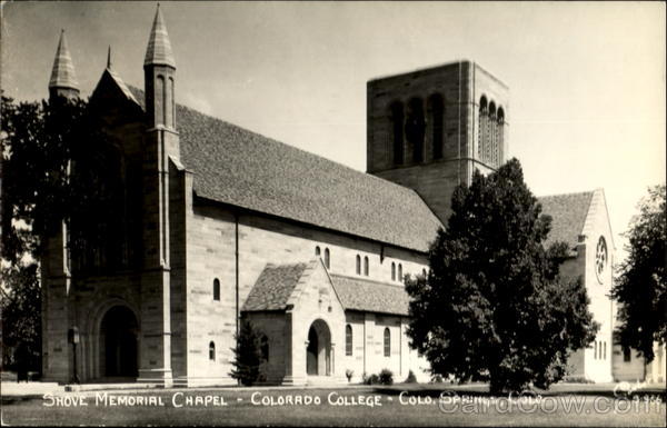 Shove Memorial Chapel, Colorado College Colorado Springs