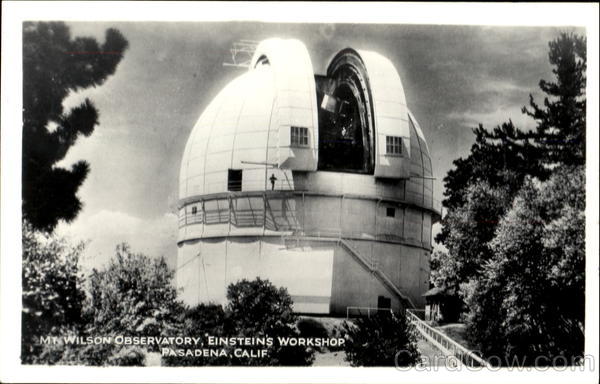 Mt. Wilson Observatory, Einstein's Workshop Pasadena California