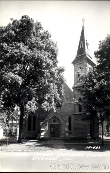 Saint Peters Episcopal Church Sycamore Illinois