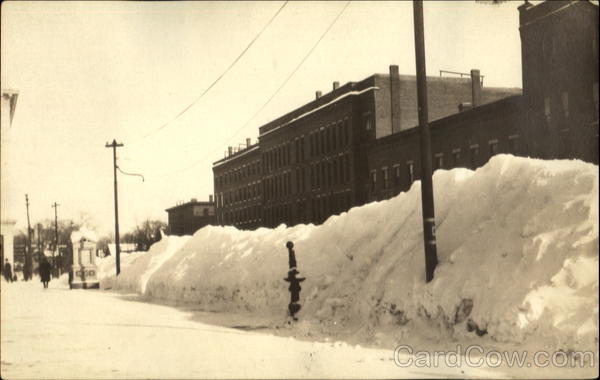 Blizzard, Street Scene Concord New Hampshire