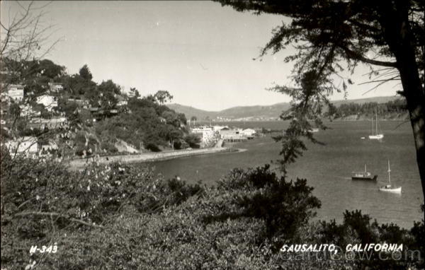 Scenic View Sausalito California