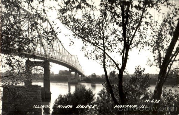Illinois River Bridge Havana