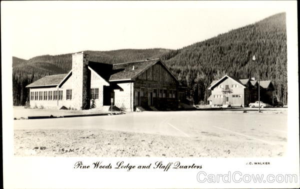 Pine Woods Lodge And Staff Quarters Manning Park BC Canada