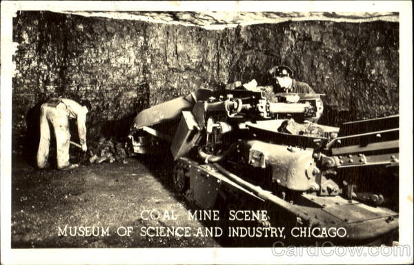 Coal Mine Scene Chicago Illinois