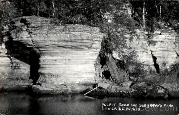 Pulpit Rock And Baby Grand Piano Wisconsin Dells