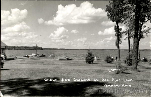 Grand View Heights On Big Pine Lake Perham Minnesota