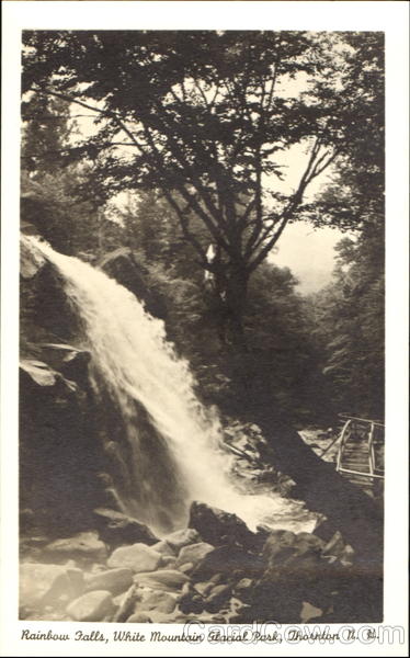 Rainbow Falls, White Mountain Glacial Park Thornton New Hampshire
