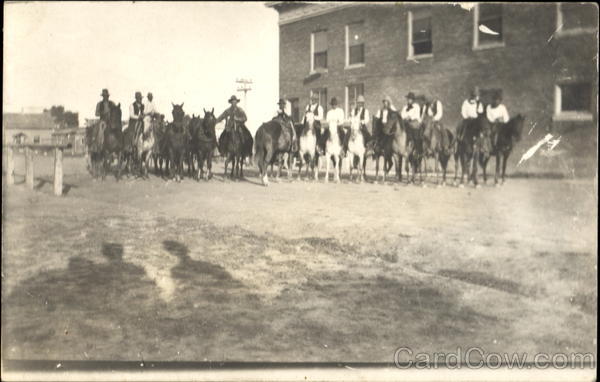Men on Horseback Cowboy Western