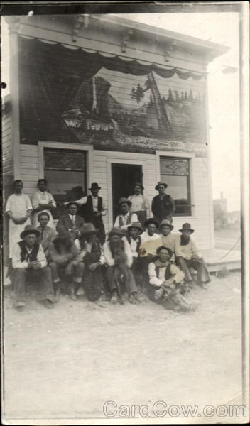 Group of  Men - Old West