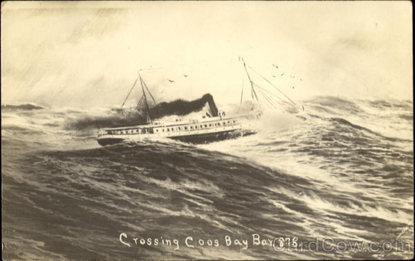 Crossing Coos Bay Bay 878 Boats, Ships